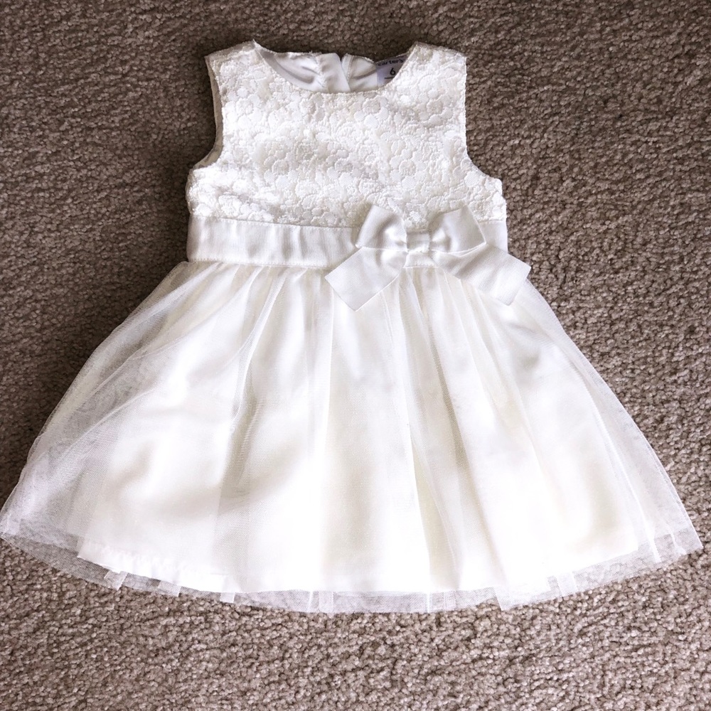White lace dress